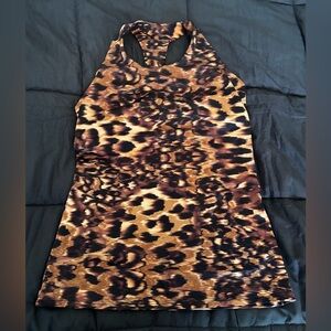 K-DEER Dutchess Leopard Print Tank Top